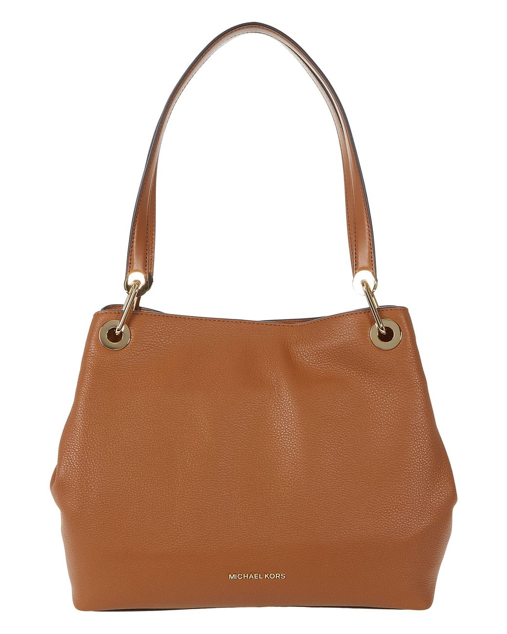 MICHAEL Michael Kors Raven Large Shoulder Tote in Brown Lyst