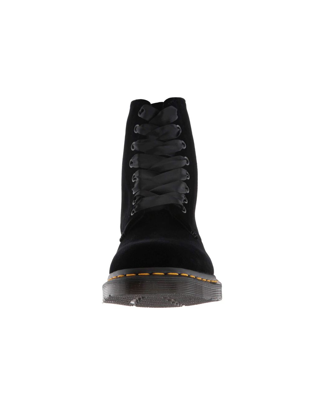 reliability Agnes Gray tent Dr. Martens 1460 Pascal Velvet (black Velvet) Women's Boots | Lyst