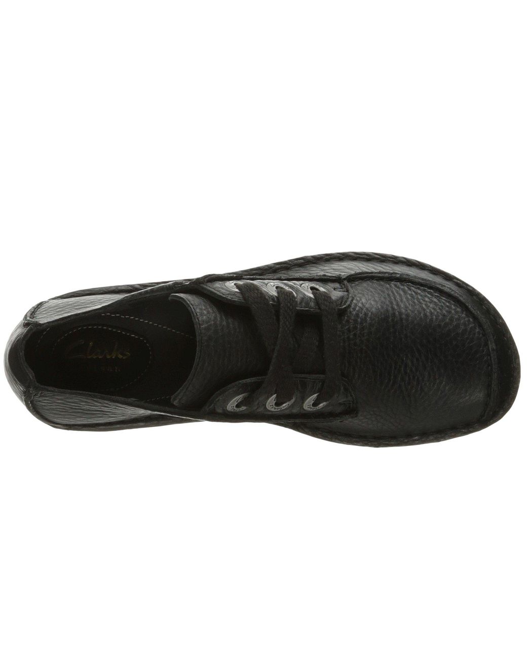 clarks funny dream black leather