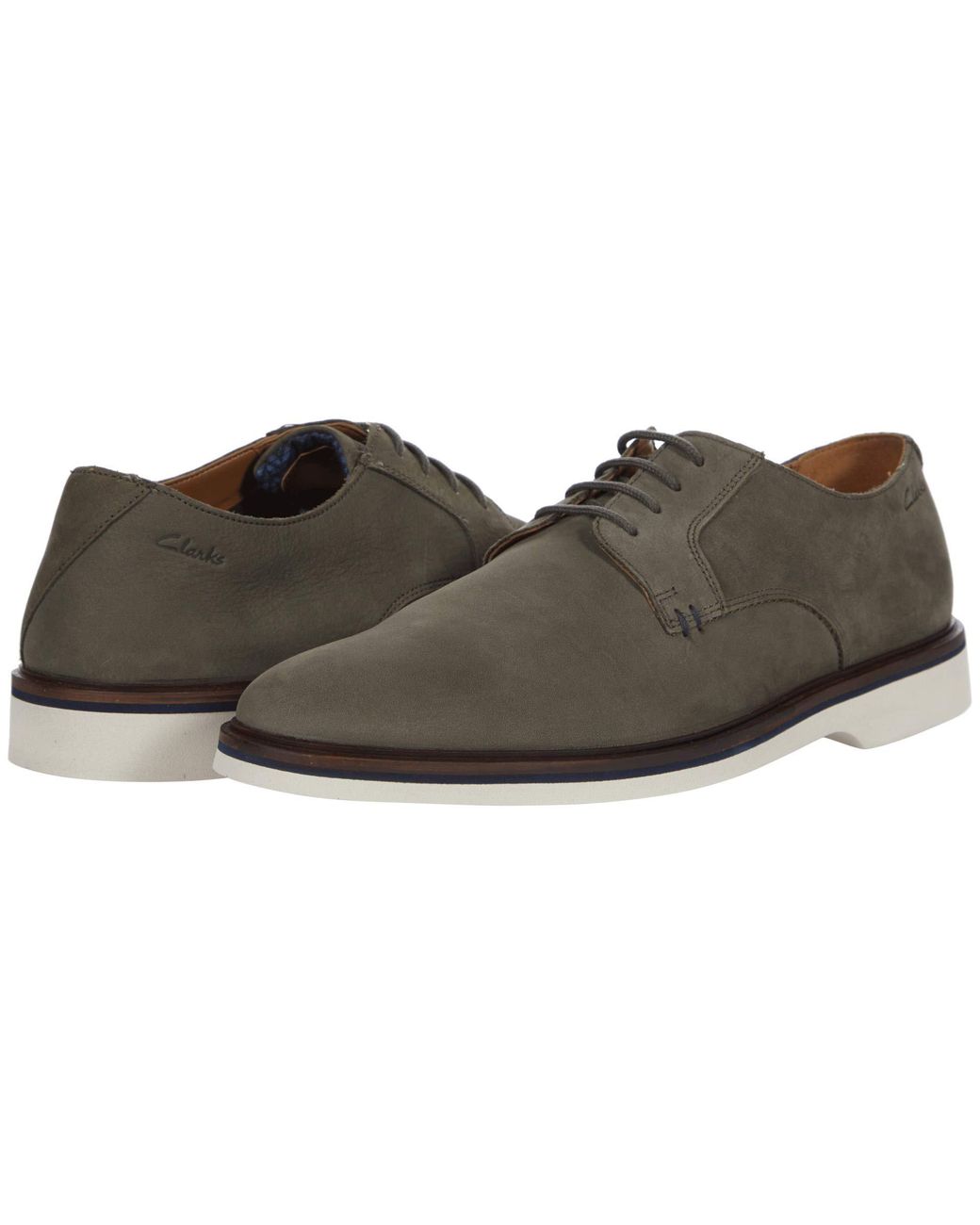 Tissu Oxford Homme Clarks Malwood Plain
