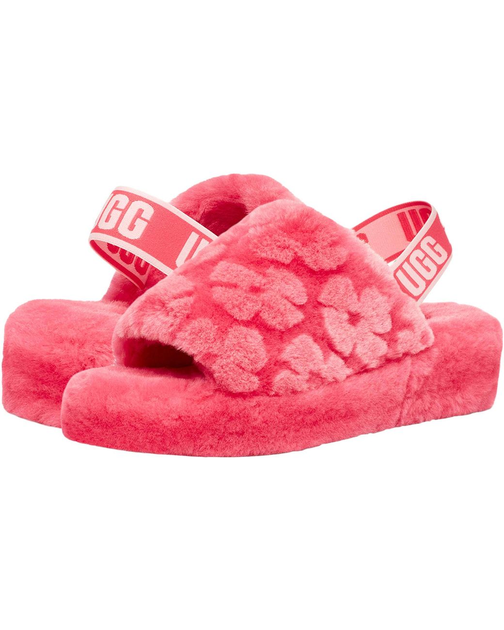 ugg fluff yeah slide pink