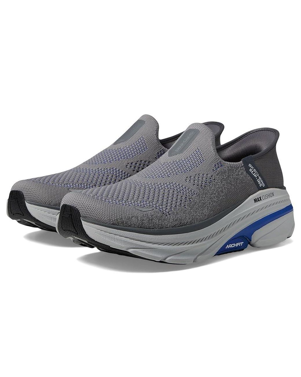 SKECHERS Hands-Free Slip-Ins グレー Skechers Hands Free Slip-ins™ GO RUN Consistent 2.0
