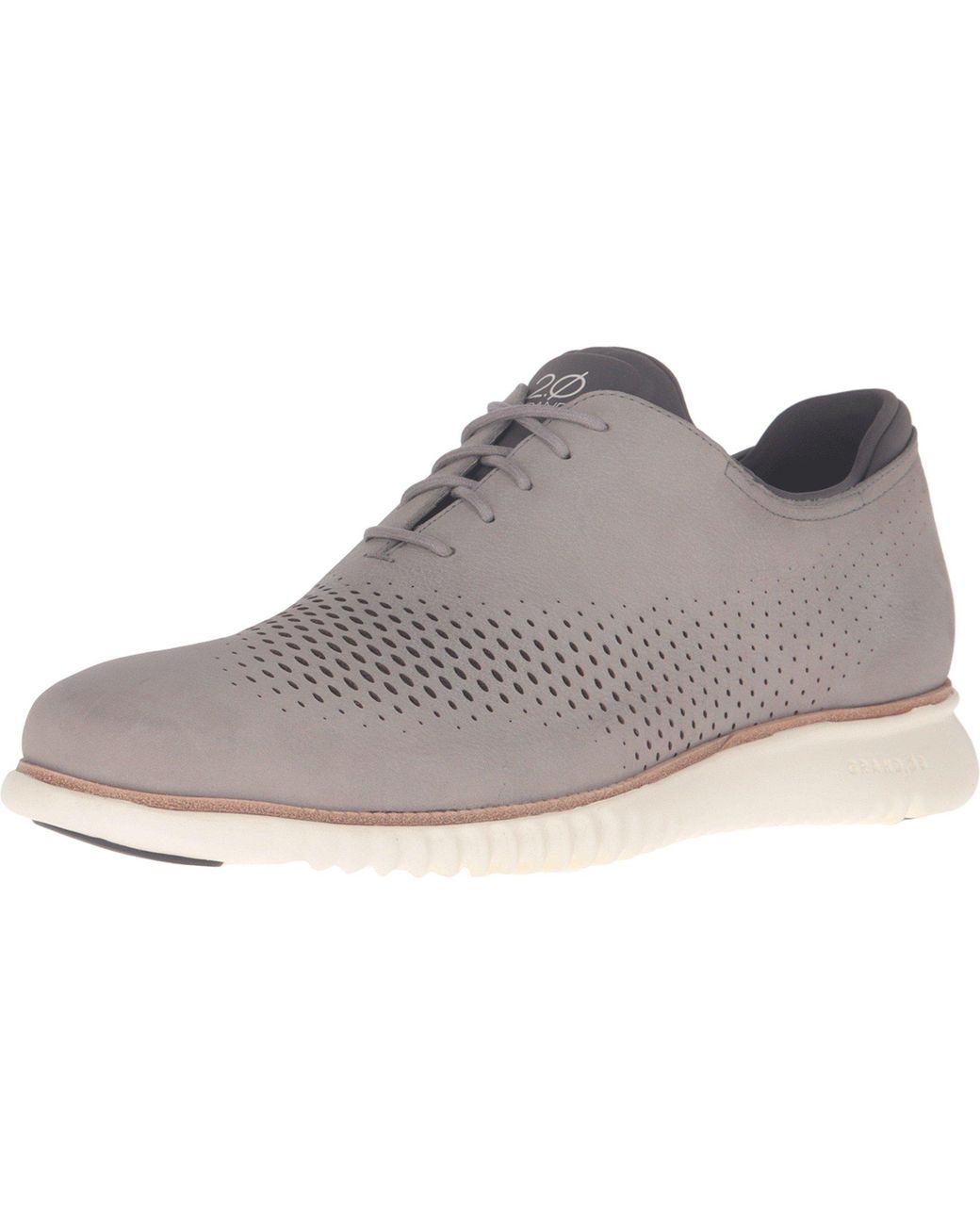 cole haan perforated belt