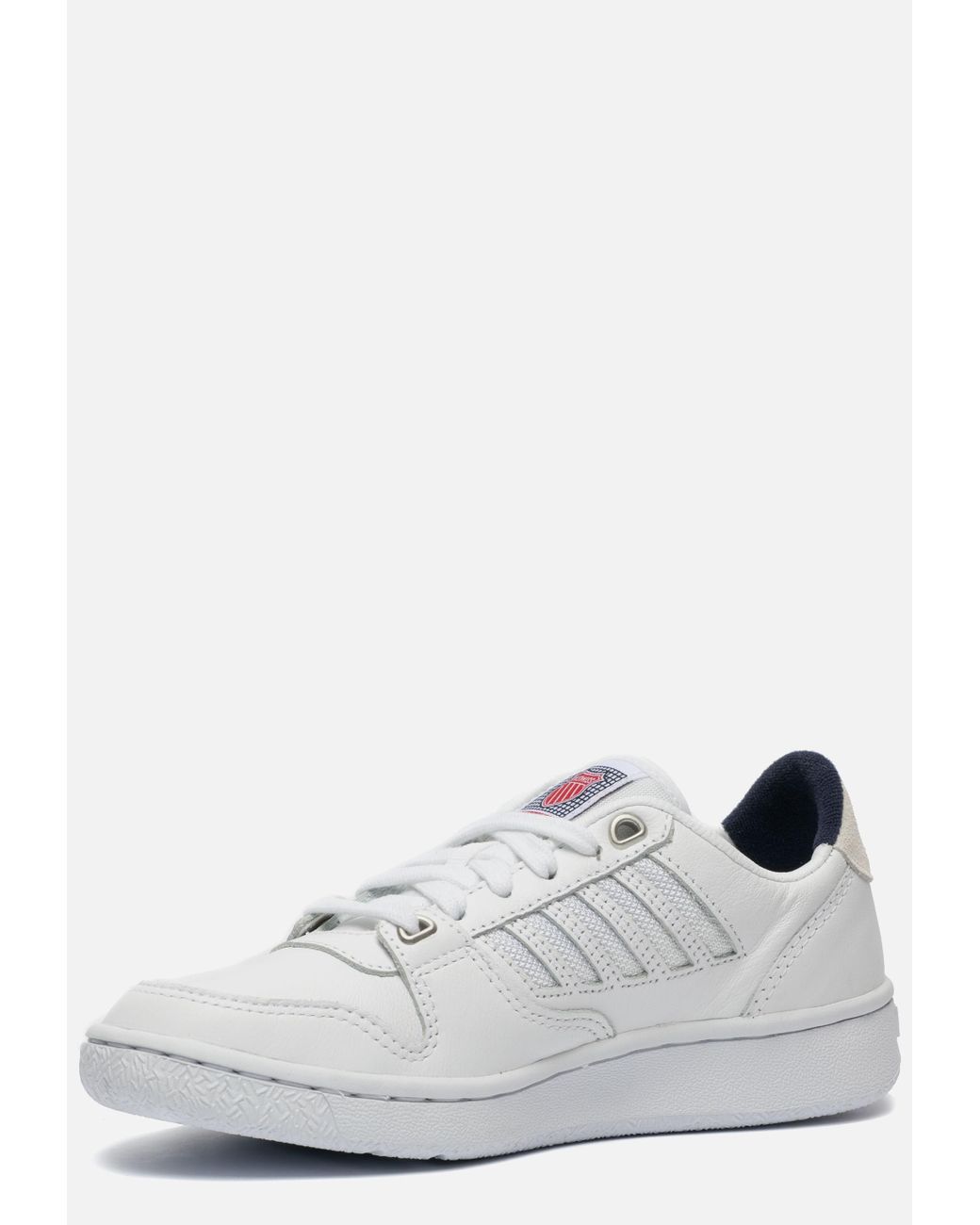 K-swiss Crown Sneakers Wit in het Wit - Lyst