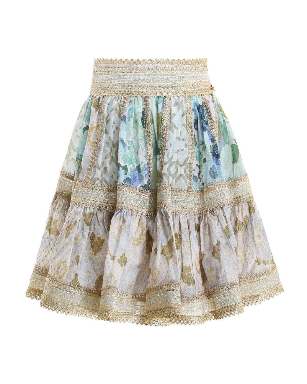 zimmermann rhythm trimmed billow mini