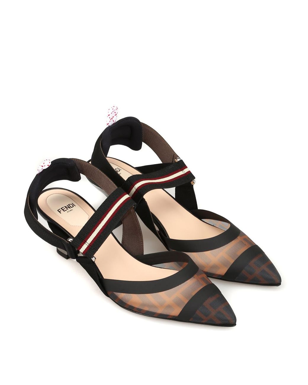 Fendi mesh sandals hot sale