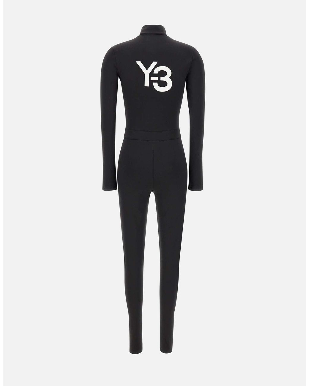 【Adidas コリア】 Y-3 Belted Jumpsuit Y-3: Black Belted Jumpsuit | SSENSE 日本