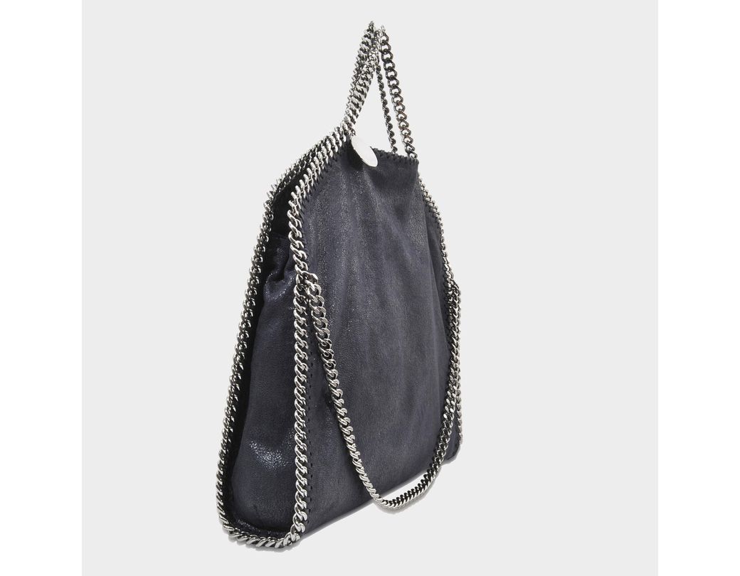 Femme À En Bleu Main Chains Matière Marine 3 Sac Shaggy Deer Synthétique Falabella odsQCxthrB