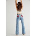 Jeans with red stars on back sale