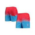 Men's Buffalo Bills FOCO Red/Royal Dip-Dye Swim Shorts