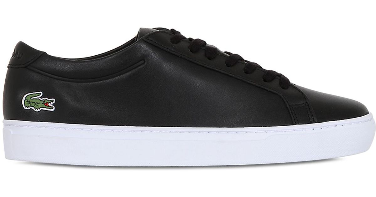 12 Lacoste 12 Men Black Sneakers Leather For L zpSqVGUM