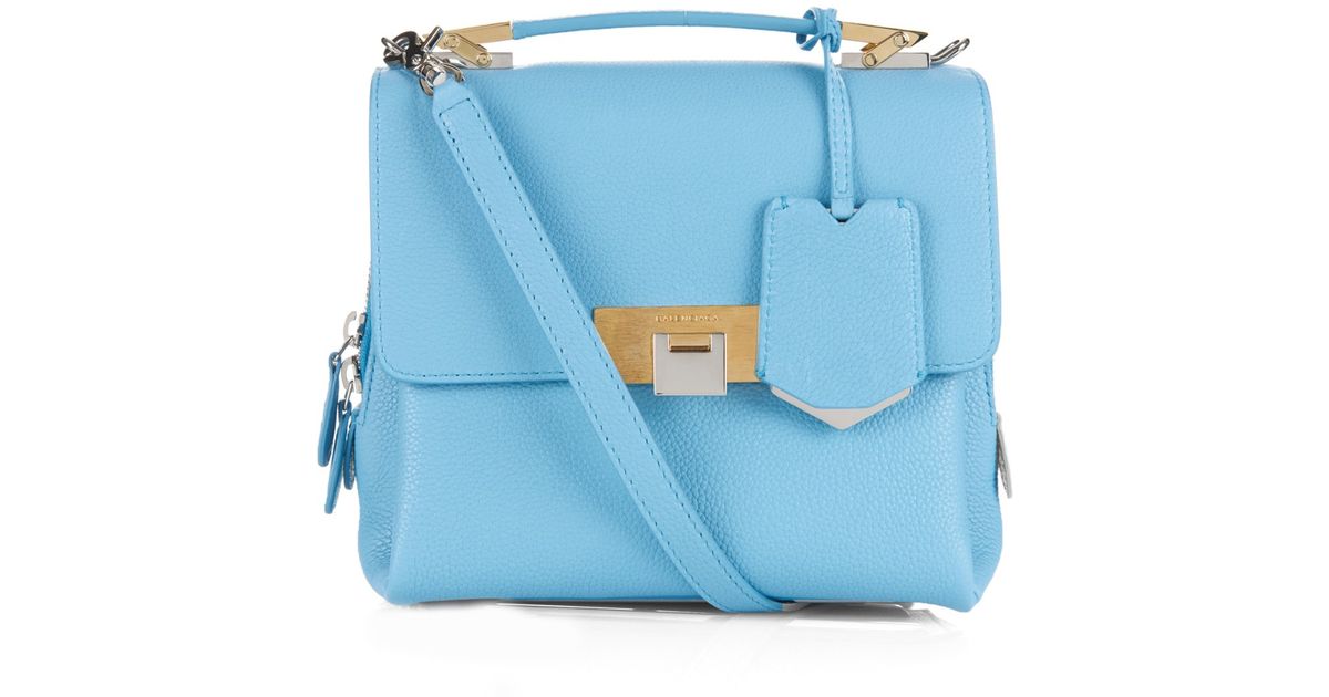 Balenciaga Le Dix Soft Mini Cartable Bag in Blue | Lyst