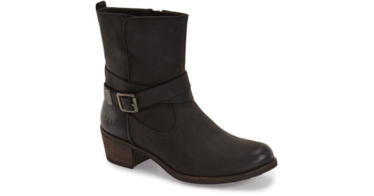 Lyst - Ugg 'lorraine' Water Resistant Boot in Black