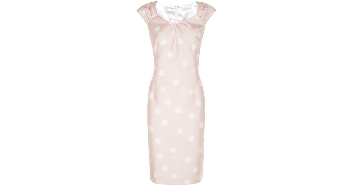 jacques vert polka dot dress