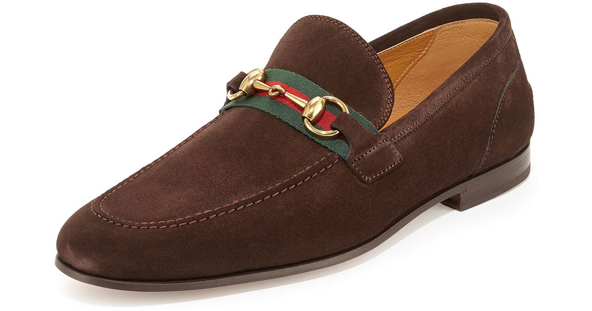 Gucci Horsebit Loafers Brown Suede Poland, SAVE 45% - icarus.photos