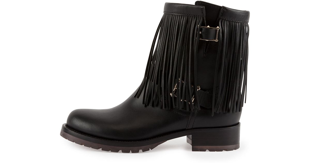 valentino biker boots