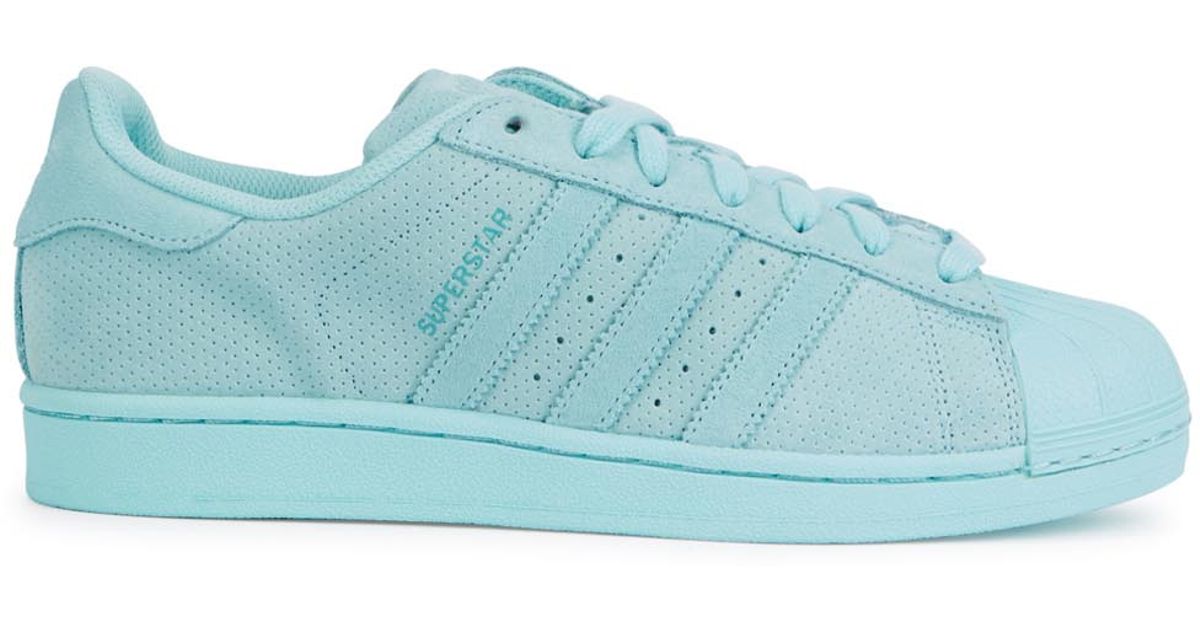 superstar adidas mint