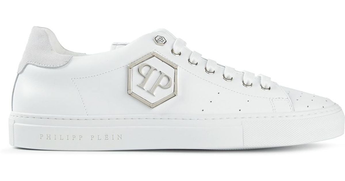 white philipp plein sneakers