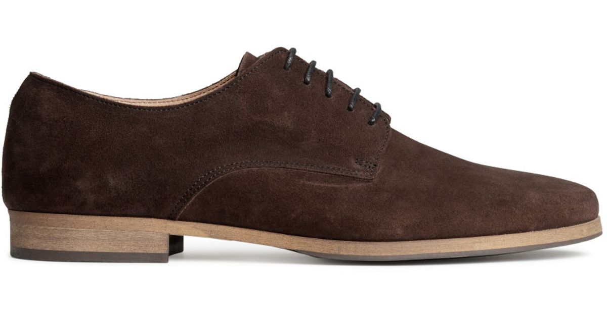 suede derby shoes