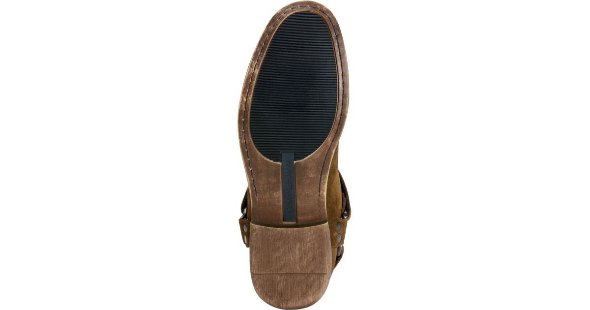 Calvin Klein Palmer Suede Harness Boots 