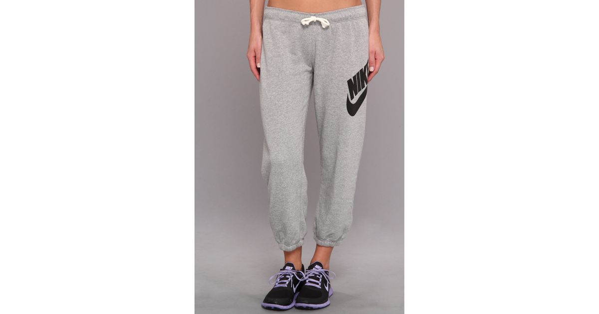 nike rally capri sweatpants