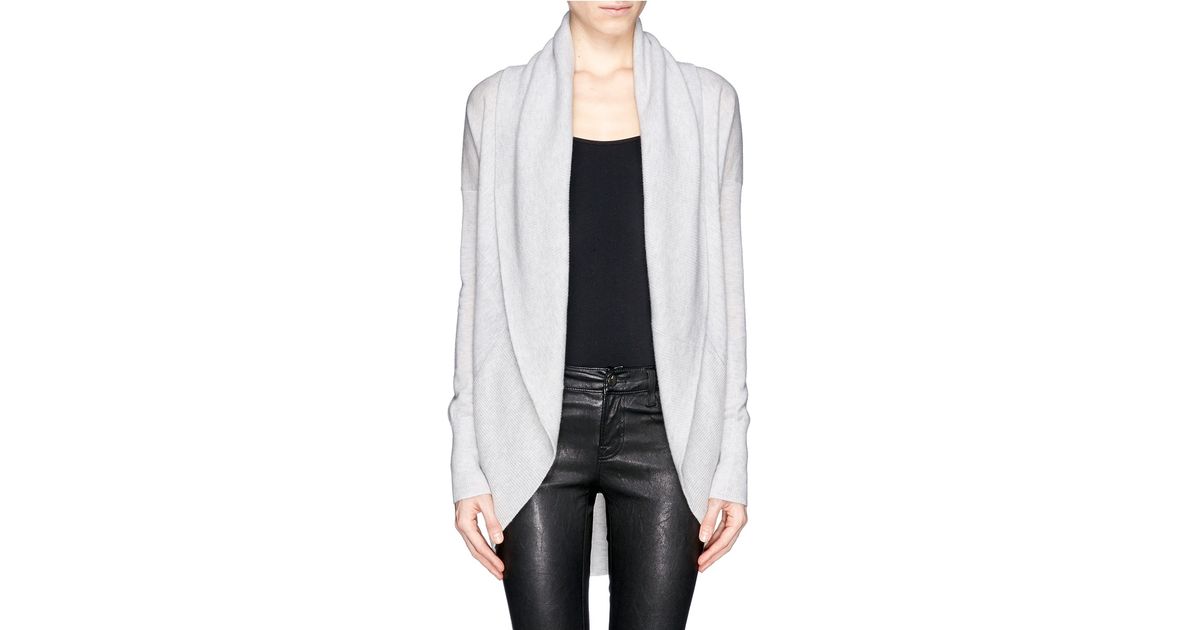 cashmere cocoon cardigan