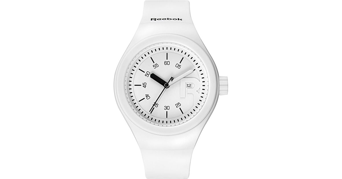 reebok watch white