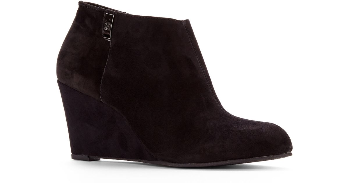 anne klein black booties