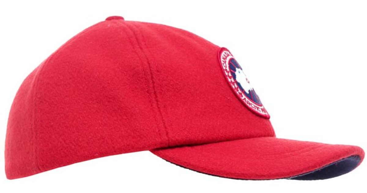 canada goose red hat