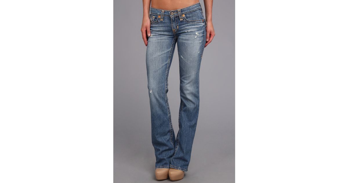 Big Star Remy Low Rise Boot Cut Jean In 16 Year Epic in Blue - Lyst