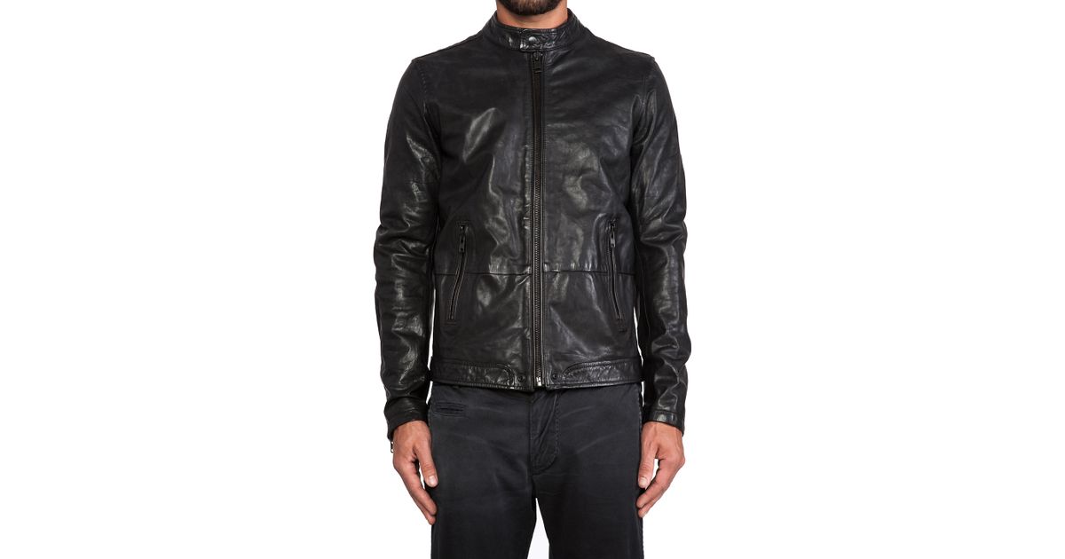 thermal leather jacket