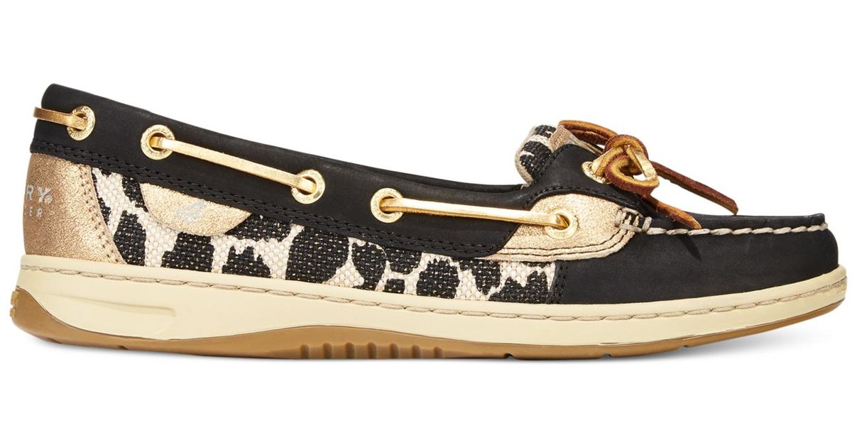 Sperry Top-Sider Womens Angelfish Cheetah Boat Shoe