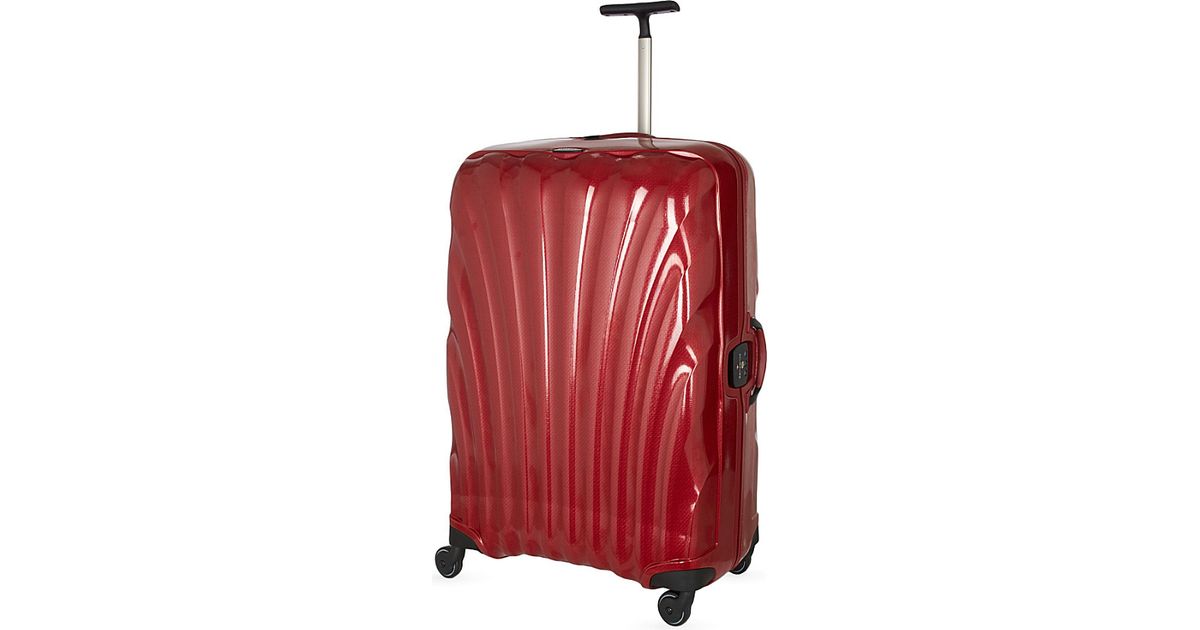 samsonite red trolley