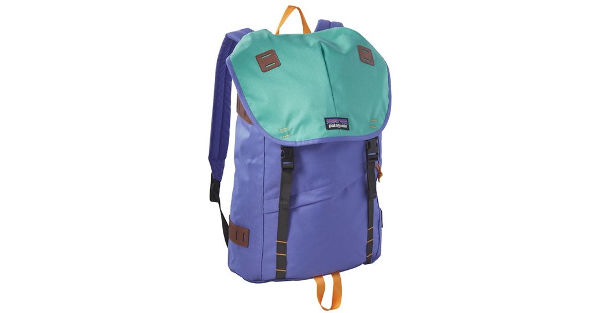 purple patagonia backpack