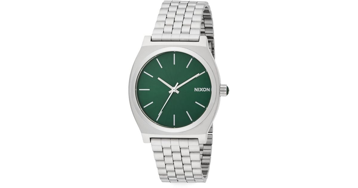 Nixon watch green sale
