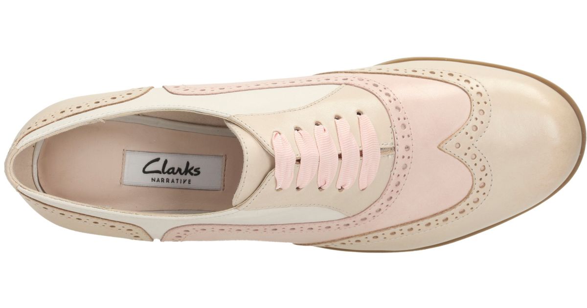clarks narrative brogues
