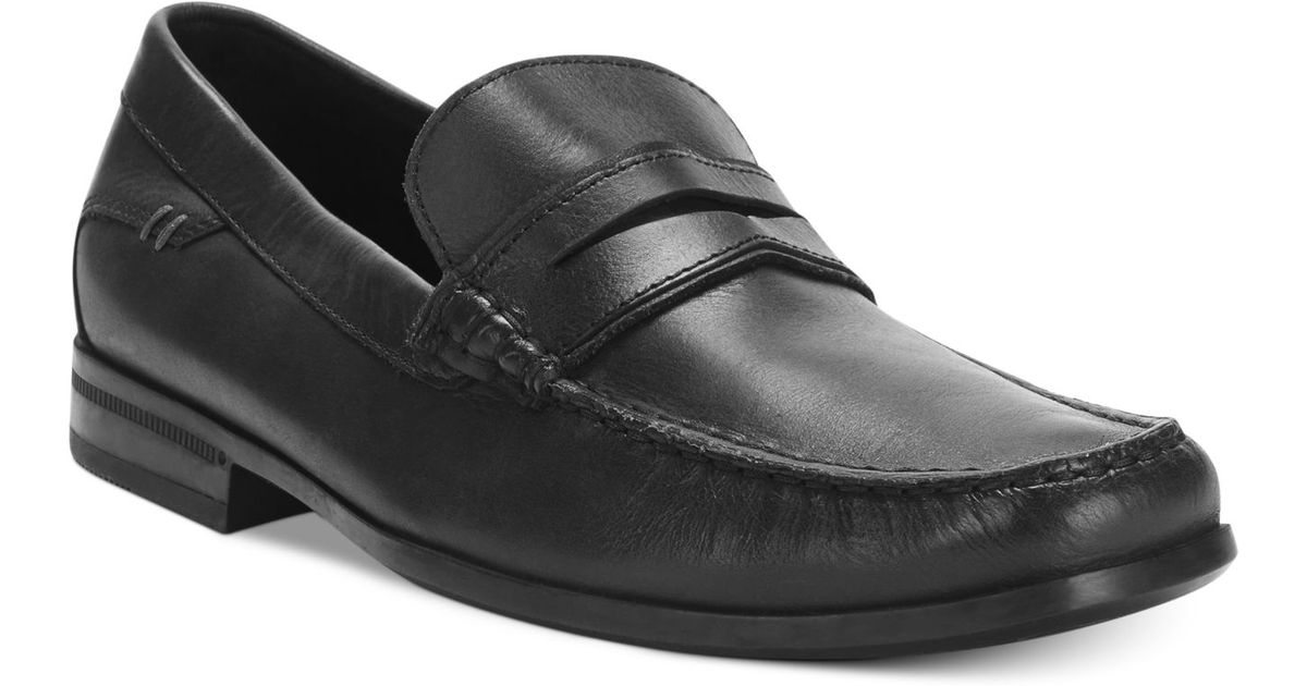Hush Puppies Circuit Penny Loafers in Black for Men Lyst