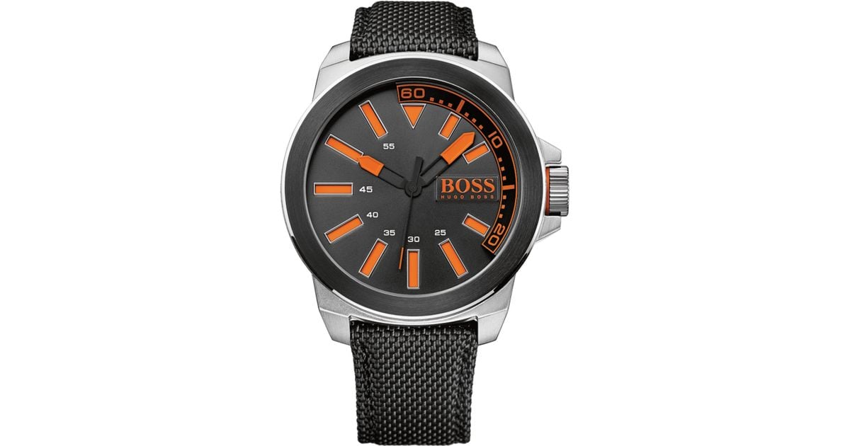 boss orange men's watch