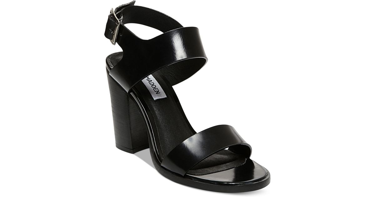 steve madden low block heel