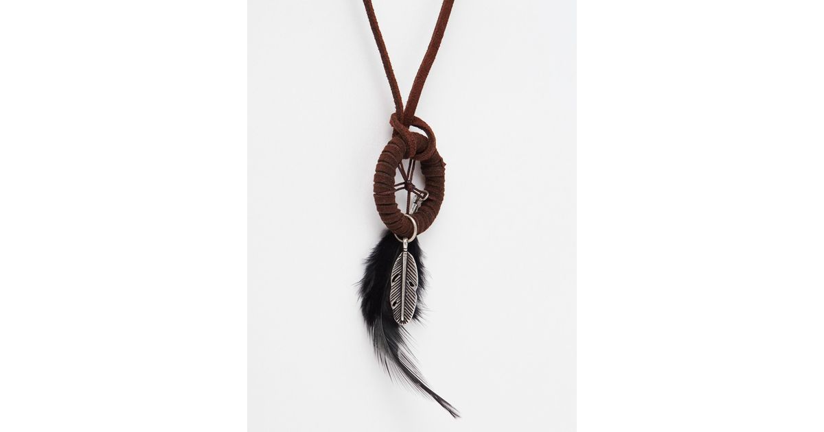Icon Brand Dream Catcher Necklace in Metallic for Men Lyst