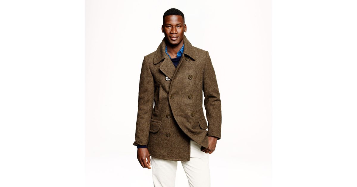 mens j crew peacoat