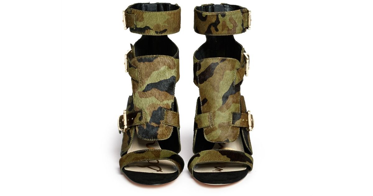 camouflage sandals