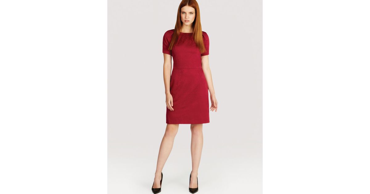 coast long red dress