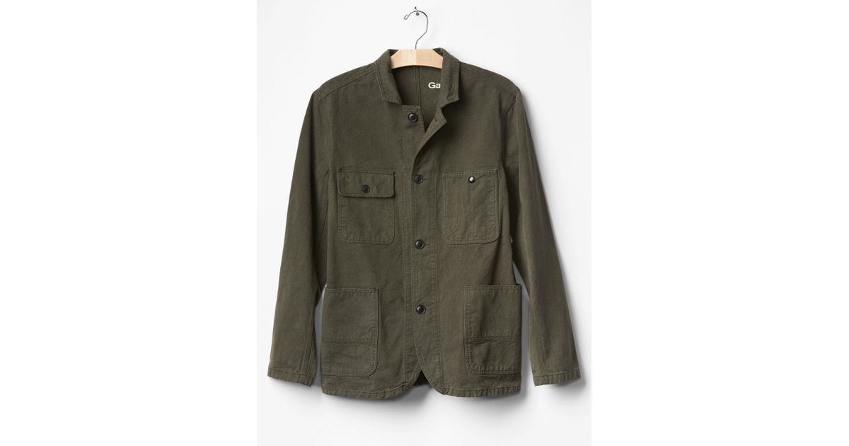 gap work jacket