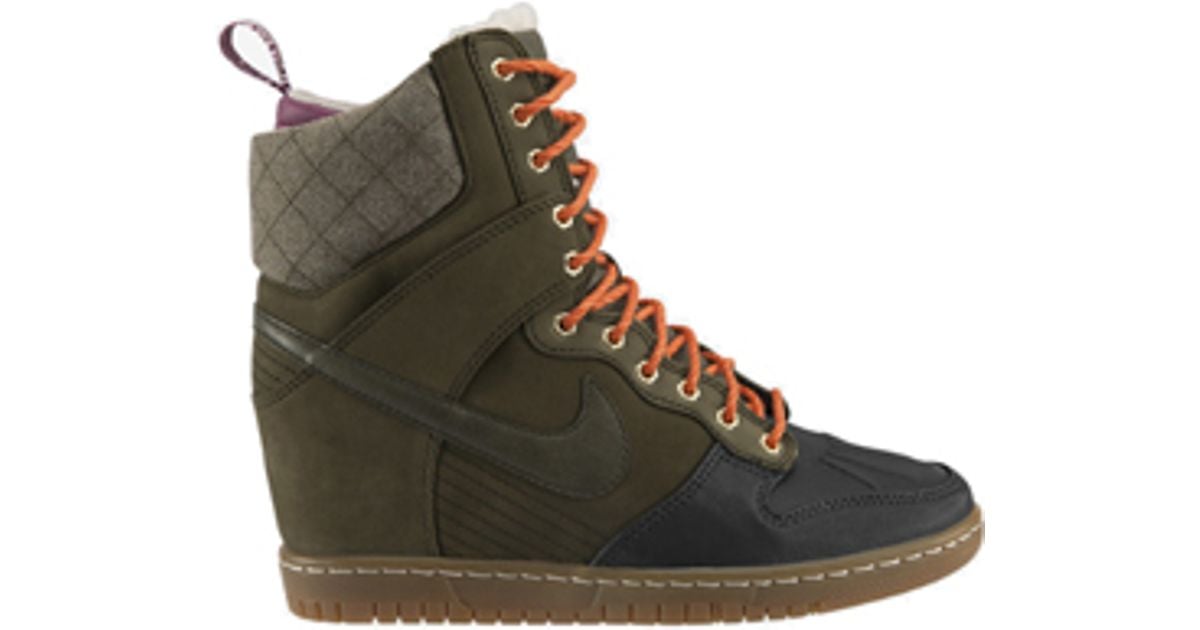 nike black high