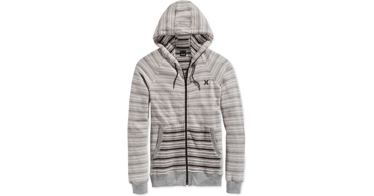 White hurley hoodie Clearance