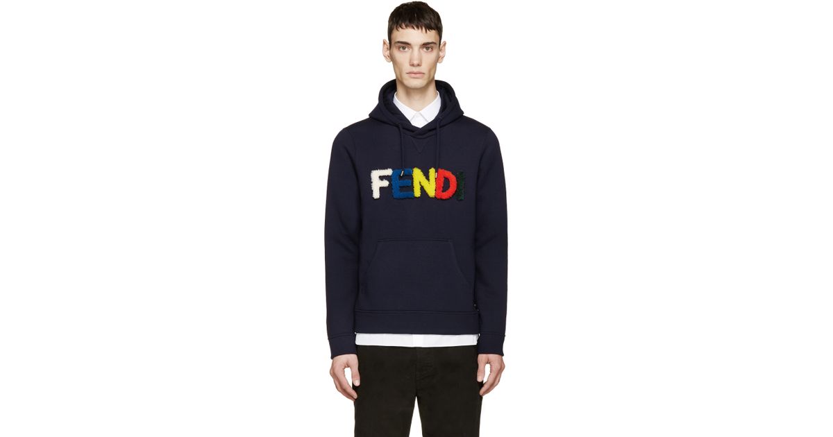 Fendi shearling clearance hoodie