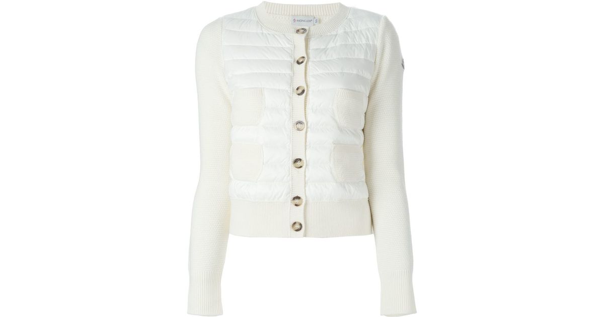 loretta panelled cardigan