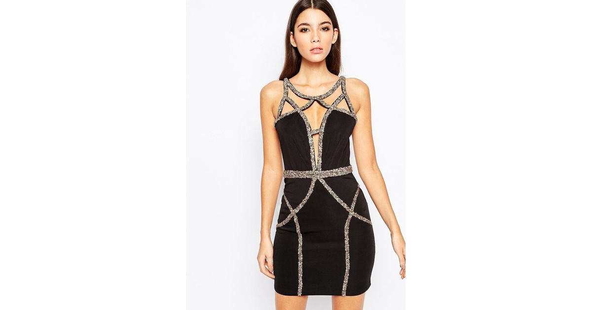 wow couture bodycon dress