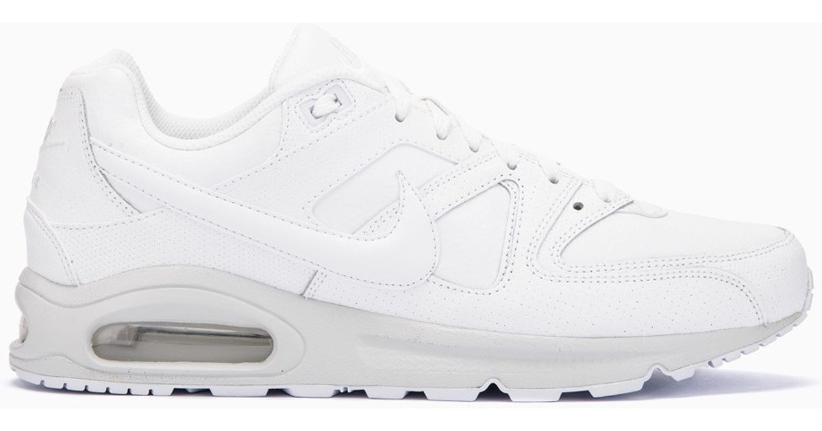 air max command leather white